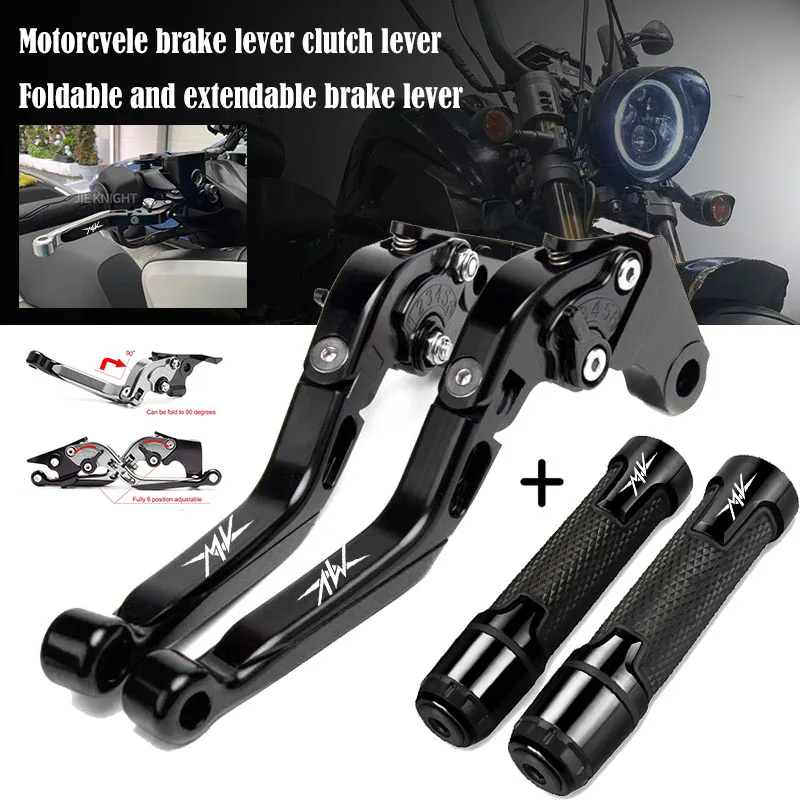 For MV Agusta Rivale 800 Dragster 800/RR Turismo Veloce 800 Motorcycle CNC Foldable Extendable Brakes clutch lever Handlebar kit