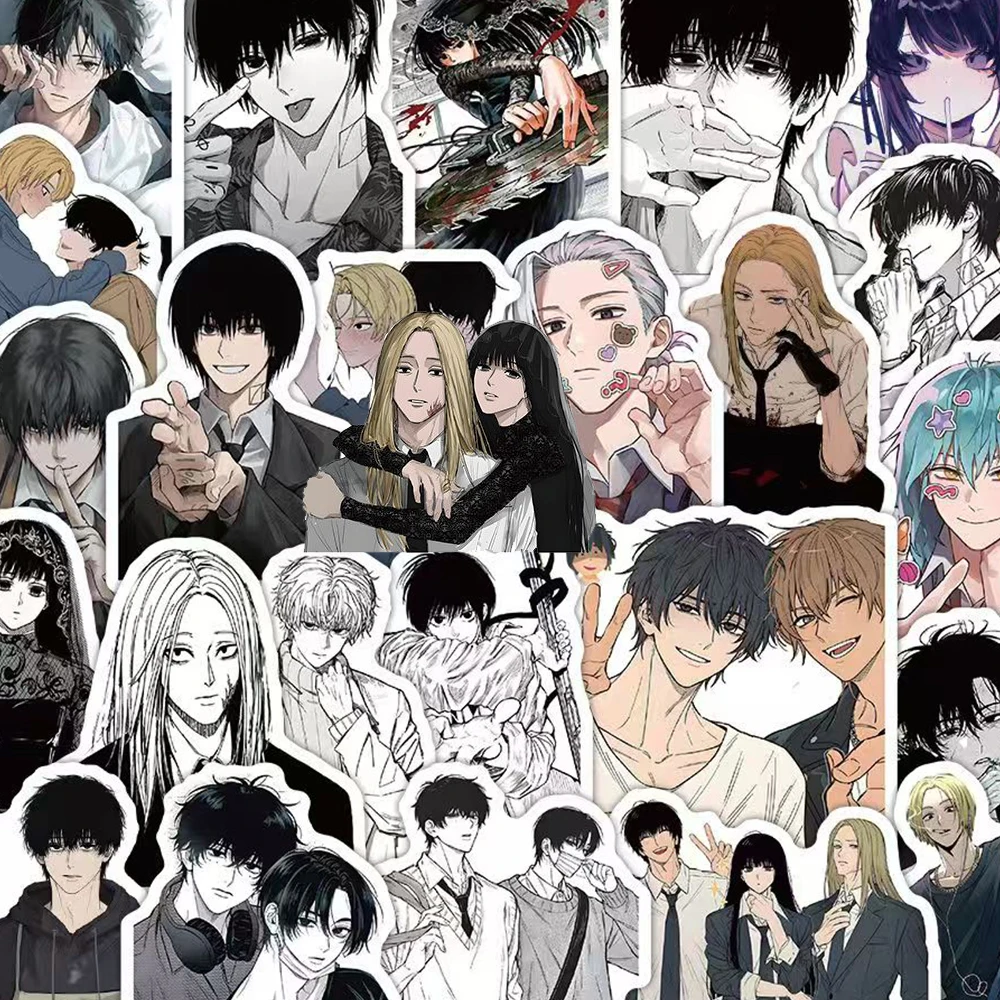 

10/30/63pcs Cool Nagumo Yoichi Cartoon Stickers Osaragi Shishiba Anime Sticker Laptop Skateboard Suitcase Sakamoto Days Decal