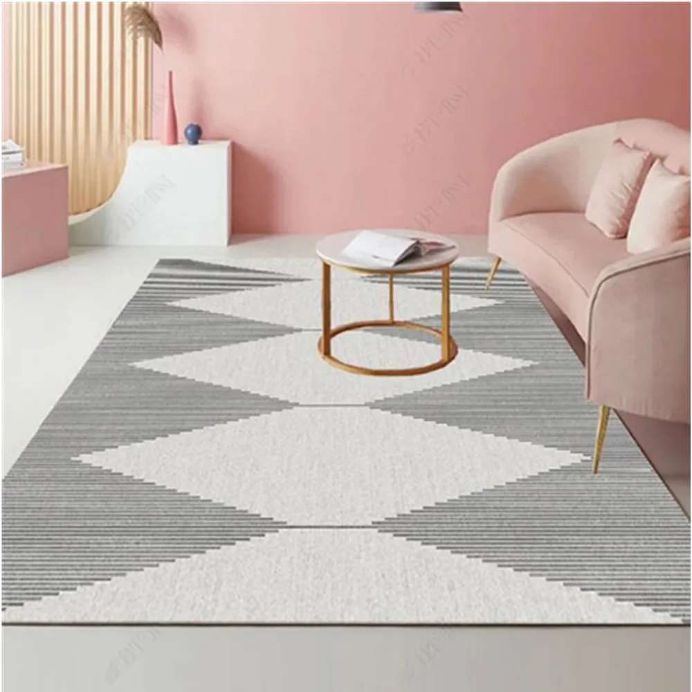 Fashion Irregular Modern Geometric Carpet Custom For Home Living Room Kitchen Bedroom Bedside Mat Hallway Balcony Rug Washing