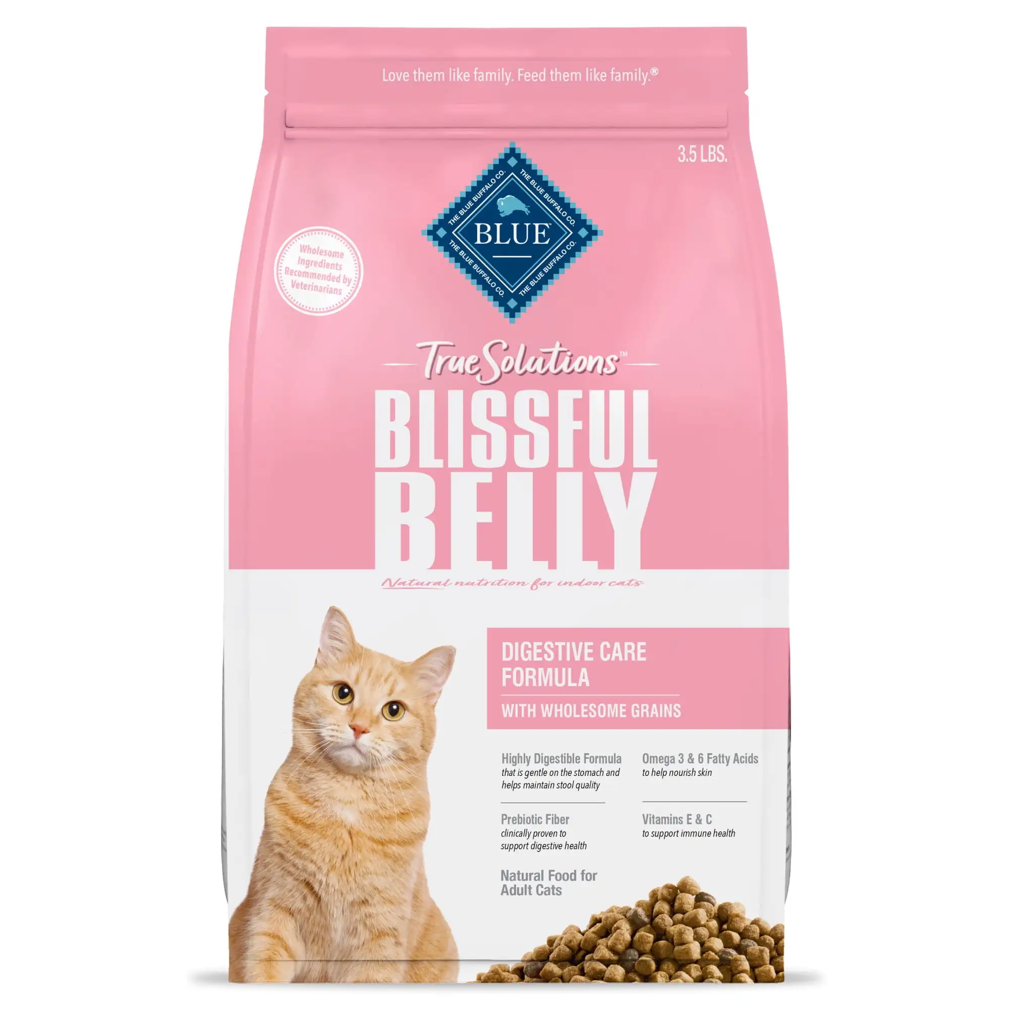 

True Solutions Digestive Care Natural Dry Cat Food, Chicken, 3.5-lb Bag
