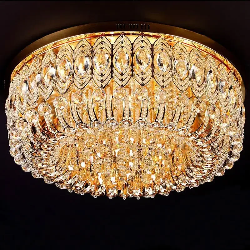 2023 latest style modern design high quality Chinese crystal ceiling light