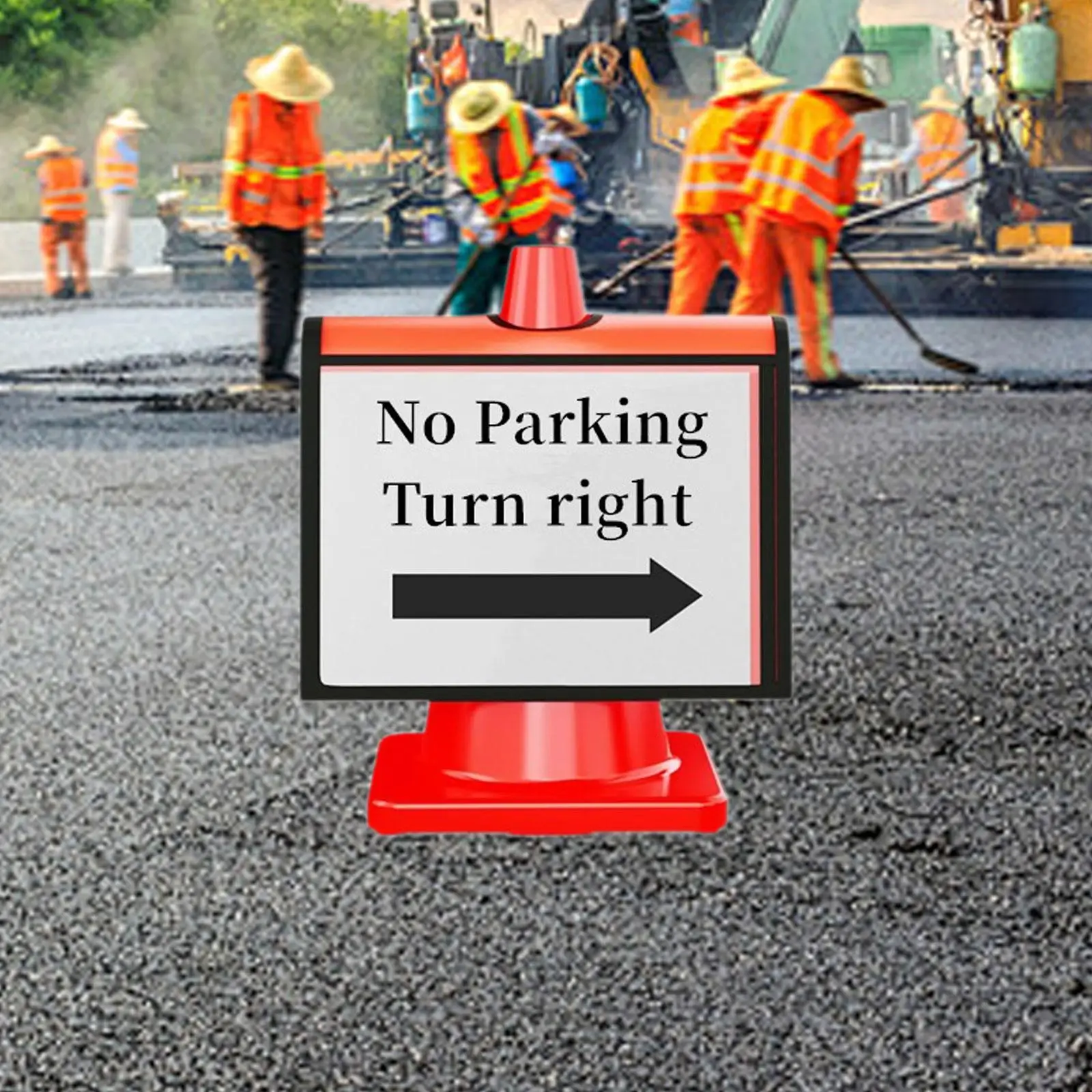 

Message Sign Sleeve with Pocket for Playgrounds Community Events Caution