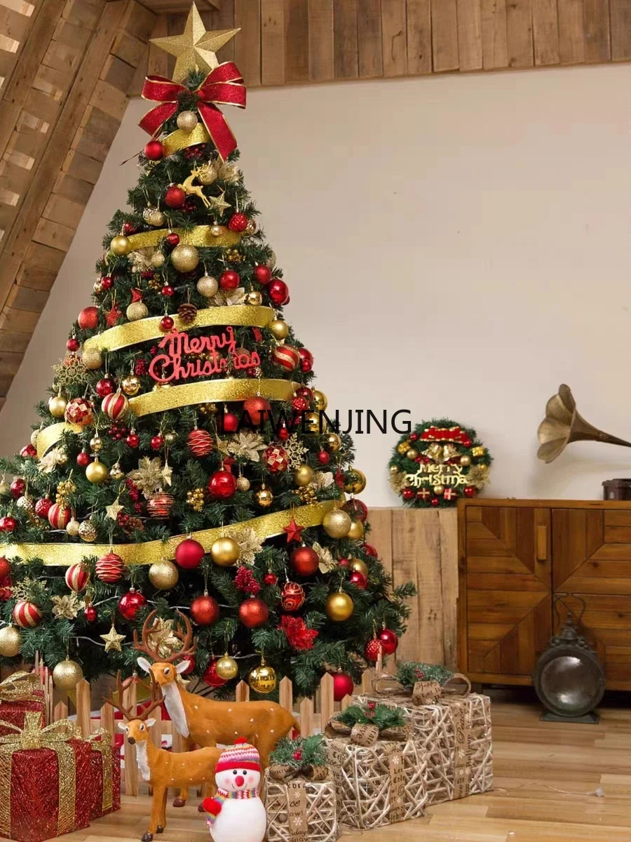 MJY Christmas decoration scene arrangement household Christmas tree package encryption customization