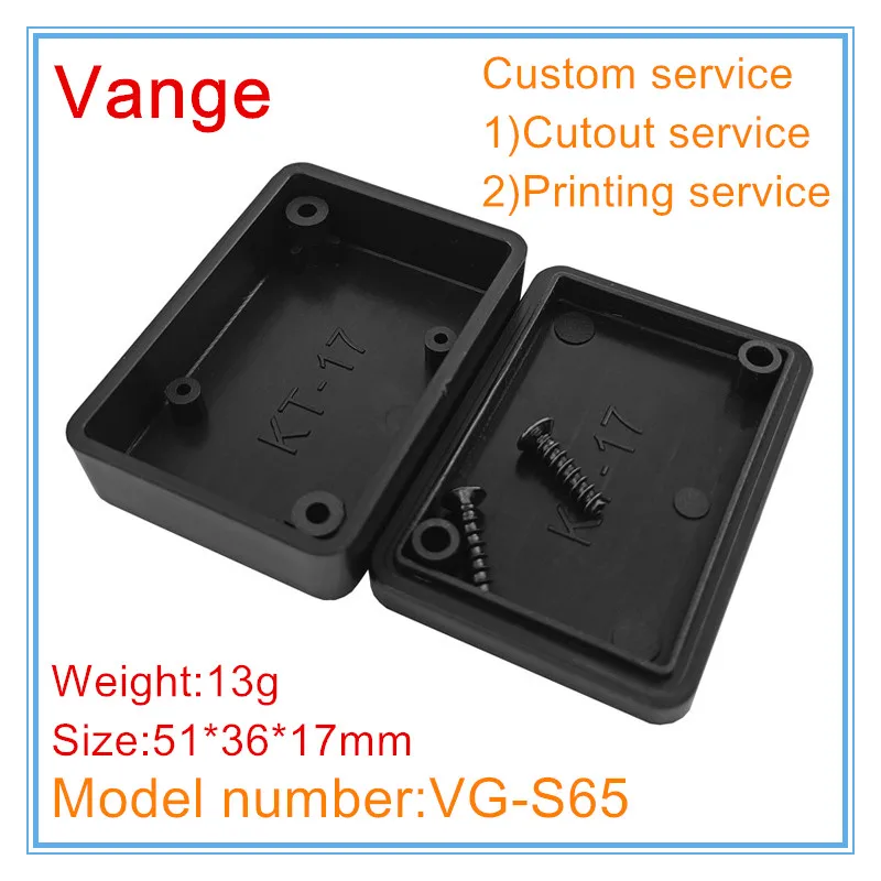 Vange cable project box 51*36*17mm ABS plastic junction box diy