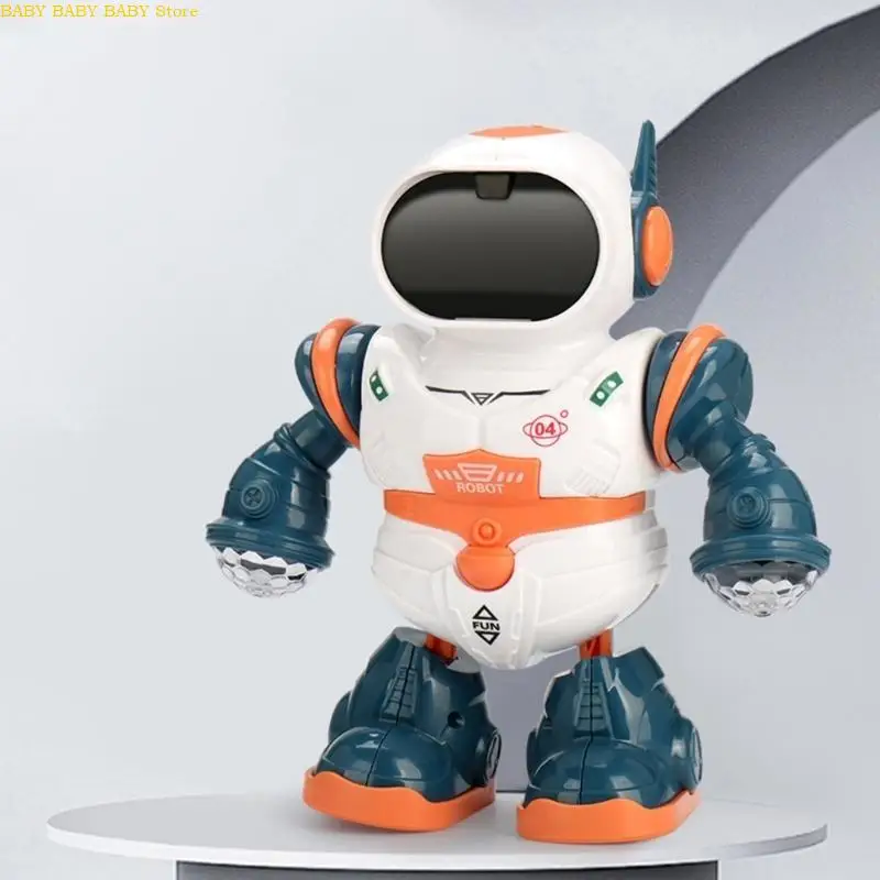 

Q81A Electric Toy Dancer Music Light Dancing Light up Robot Interactive Toy Light up Interactive Robot Toy Model