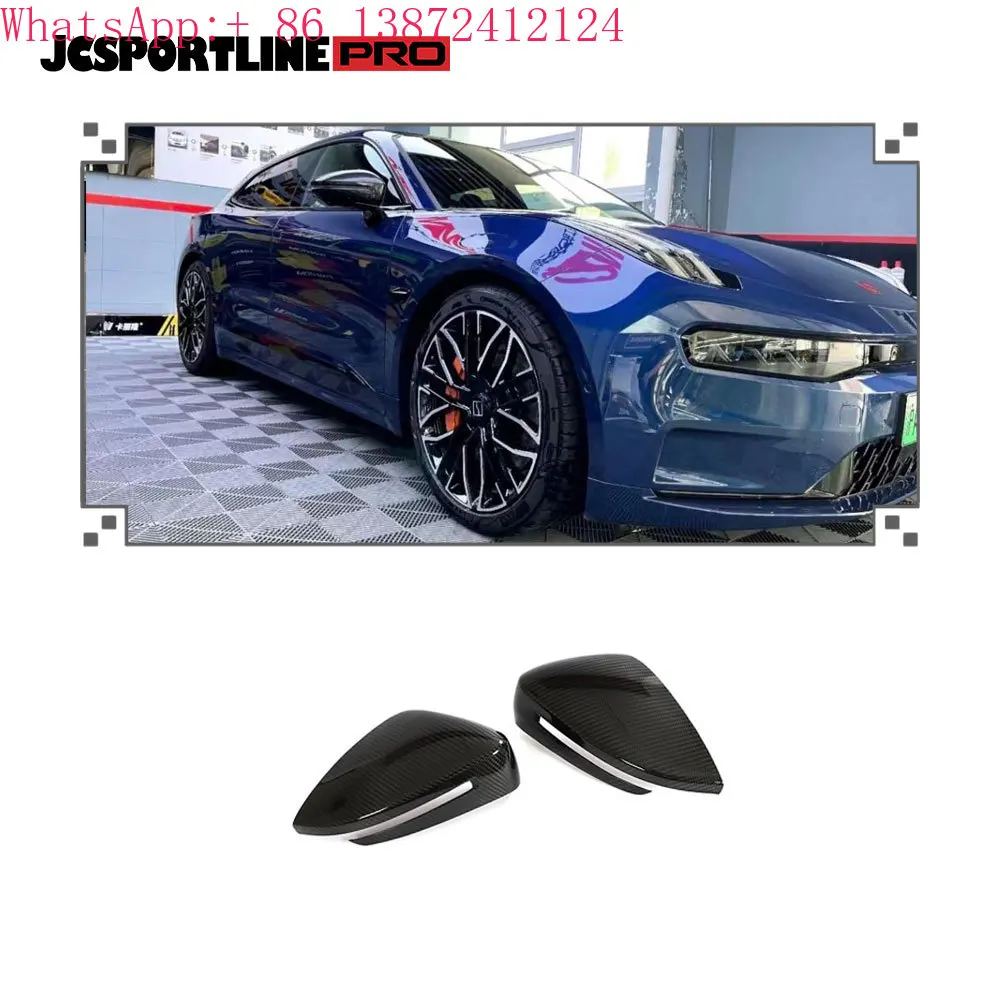 

Auto Parts Real Carbon Fiber Side Mirror Covers for Zeekr 001 21-23