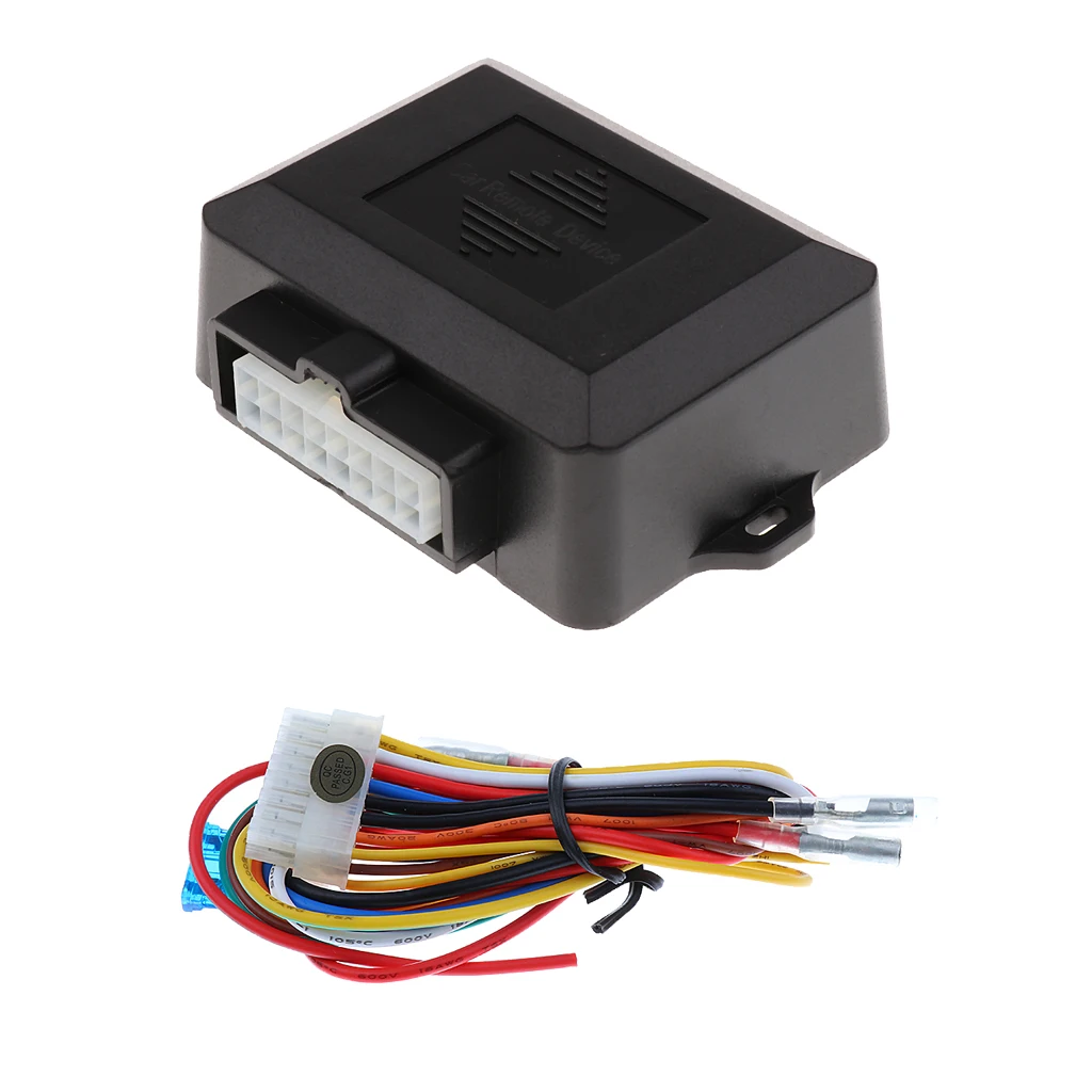 

Universal Electric Car Window Roll Up Closer Module Power Window Conversion Kit for 4-door ABS Vehicle Security