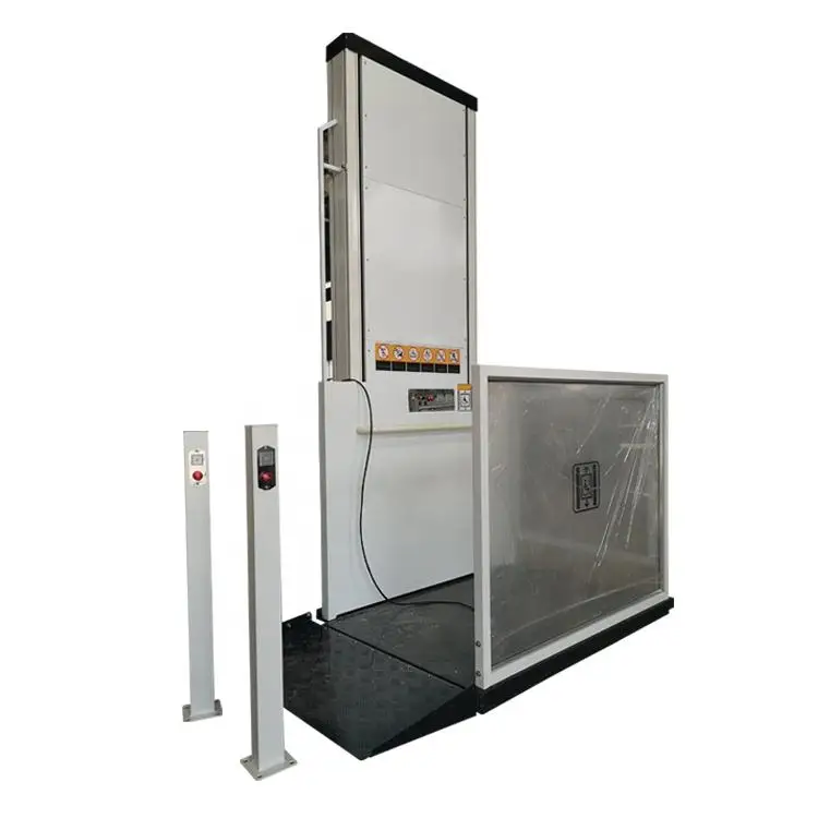 كرسي متحرك كهربائي عمودي هيدروليكي خارجي مع ضمان لمدة سنة واحدة للأشخاص ذوي الإعاقة