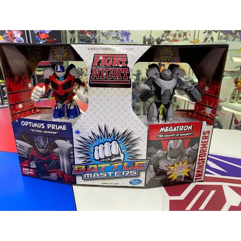 Hasbro Original Transformers Optimus Prime Megatron Iron Man Hulk Action Figure Toys for Boys Girls Gift Collectible Ornaments