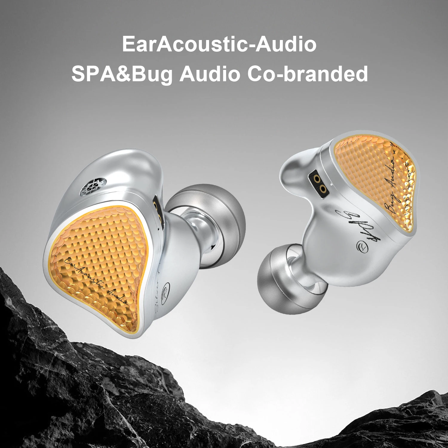 

EarAcoustic-Audio SPA&Bug Audio Co-branded 11,4 мм DDгибридные драйверы IEMs Hi-Fi внутриушной монитор