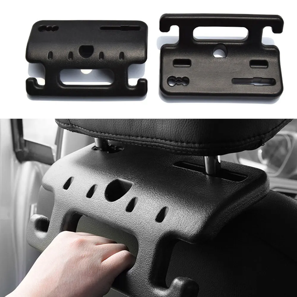 Car Seat Headrest Hanger For Backbag Hand Bags Storage Bag Auto Hook Old Man Child Safety Armrest Grab Bar