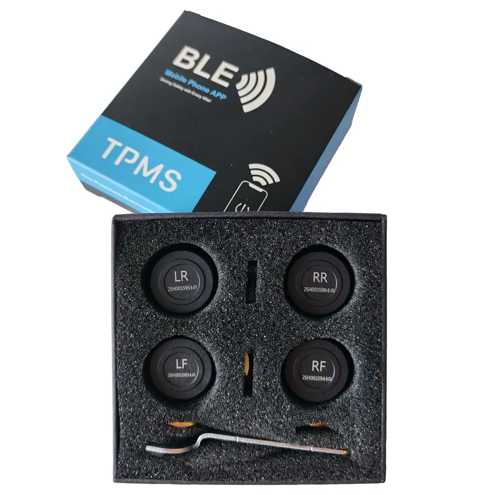 

Для телефона Android автомобильный TPMS 4 датчика Bluetooth система контроля давления в шинах для телефона IOS диагностический набор аксессуары