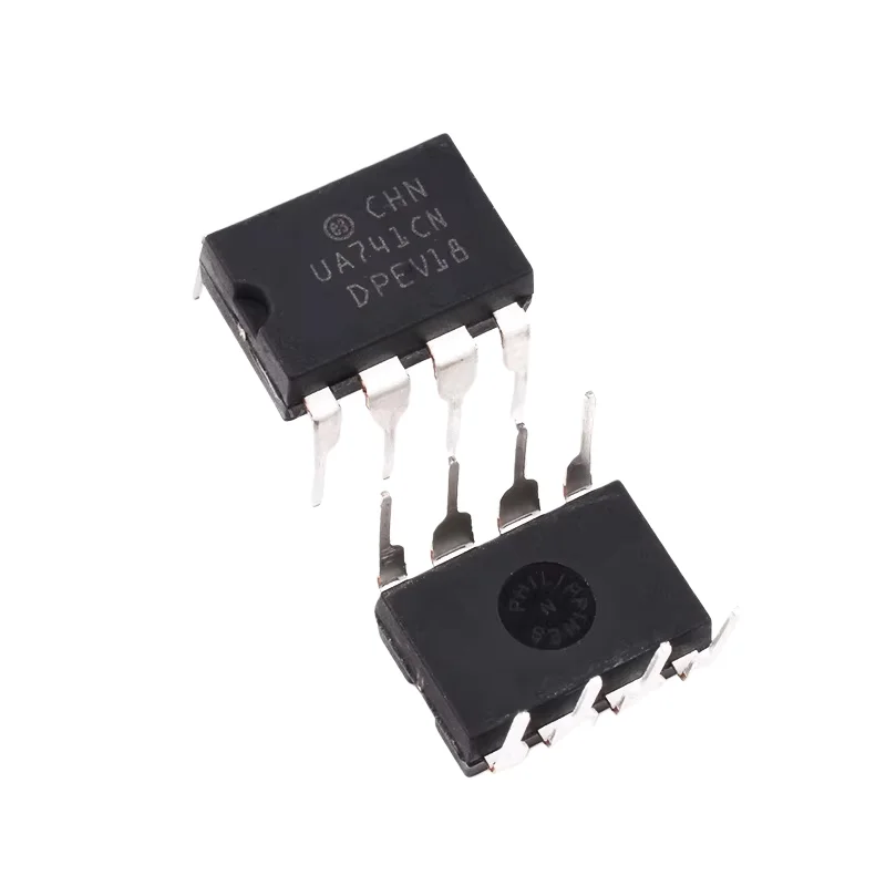 Minimum order of 20 Direct insertion UA741CP LM741 operational amplifier compensation DIP-8 direct insertion
