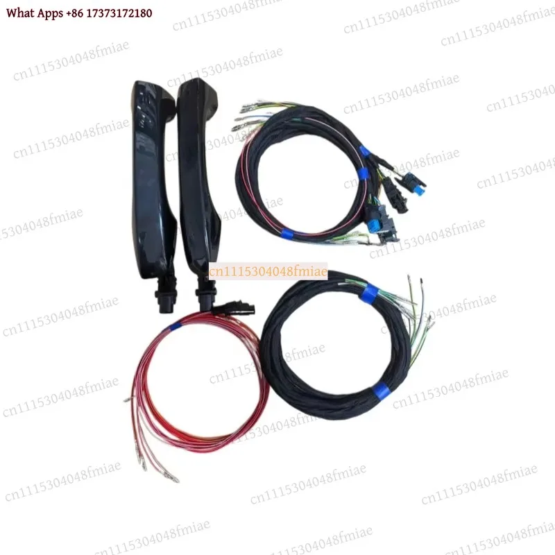 k3 Rear Door Keyless Entry Handle With Light For VW Passat B8.5 Tiguan MK2 Upgrade