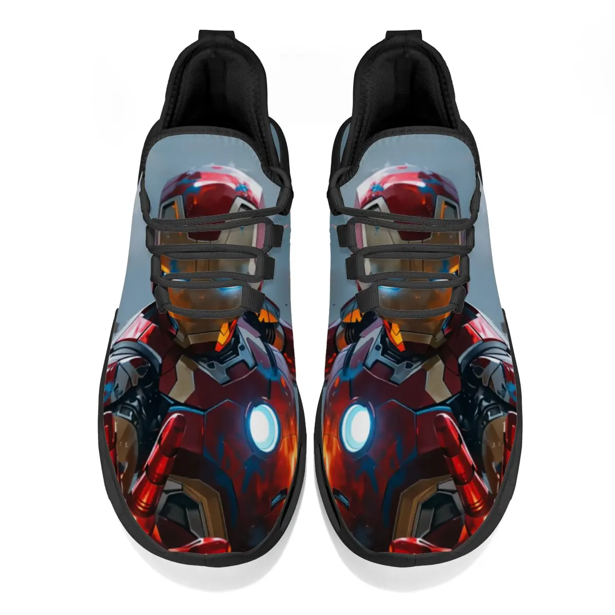 أحذية Marvel Iron Man خفيفة الوزن قابلة للتنفس للرجال، أحذية قماشية جديدة مريحة ومقاومة للاهتراء، أحذية رياضية كاجوال للرجال #3
