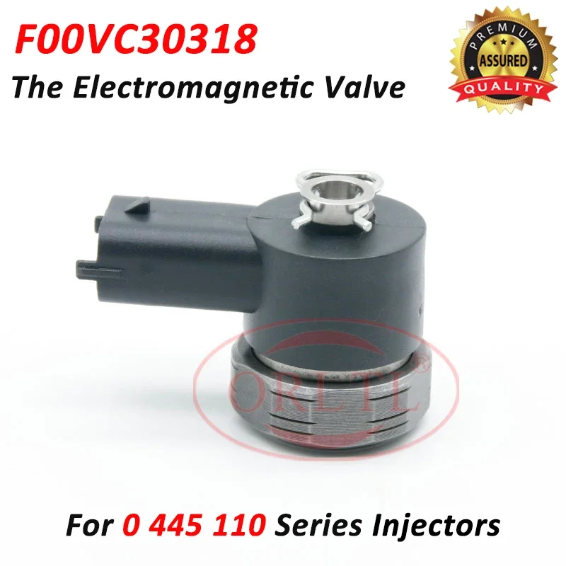 Electromagnetic Valve F00VC30318 Injector Solenoid Parts F 00V C30 318 For 0445110159 0445110183 0445110322 0445110316