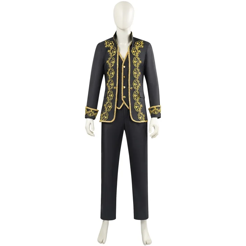 Halloween court  aristocratic costume Phnom Penh pattern suit