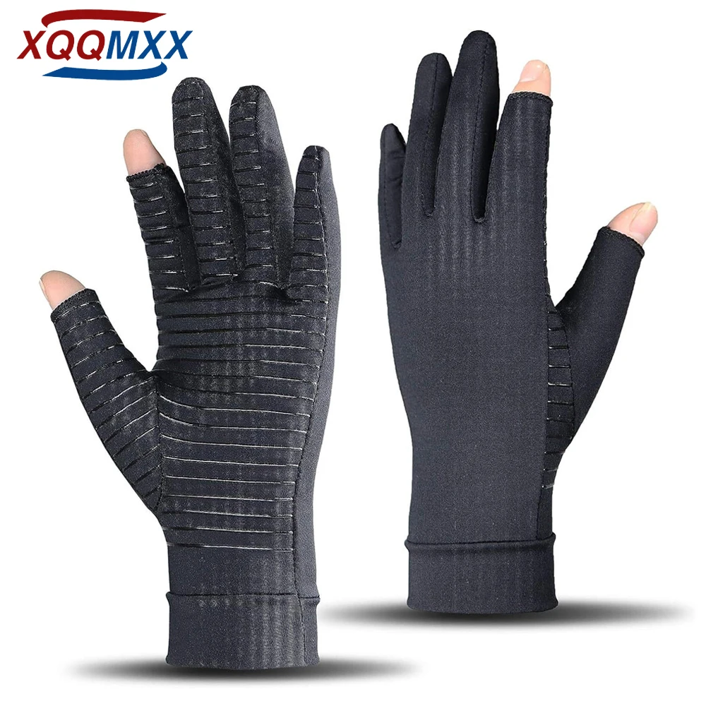 Copper Arthritis Gloves for Hand Pain Relief, Rheumatoid Osteoarthritis, Swelling, Carpal Tunnel, Arthritis Compression Gloves