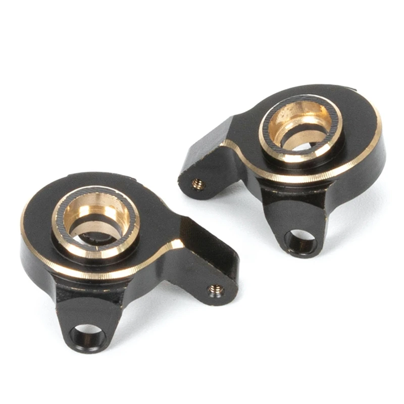 2Pcs Brass Steering Knuckles Steering Cup For 1/24 RC Crawler Car Axial SCX24 90081 AXI00001 AXI00002 Accessories