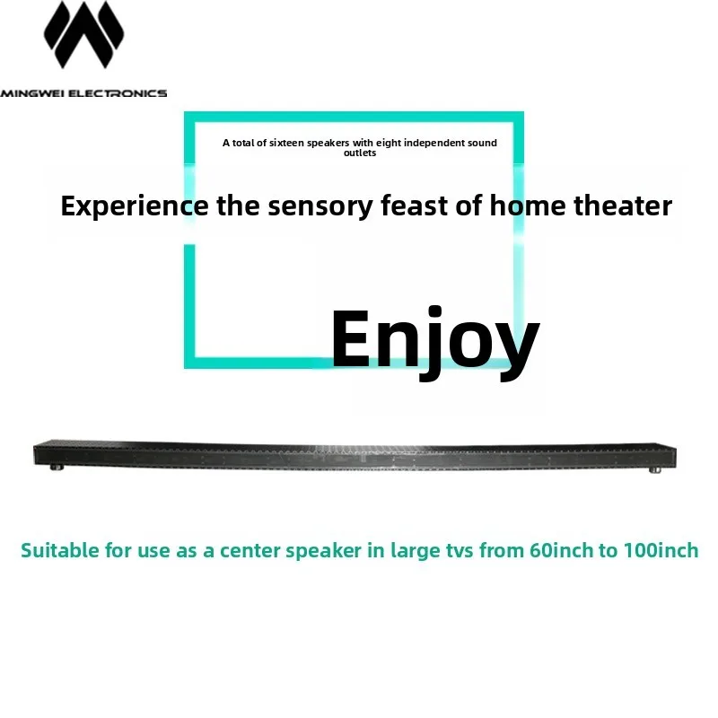 MW Audio 2pcs 171CM Soundbar Home Theater Speaker Long Sound Column for TV Living Room