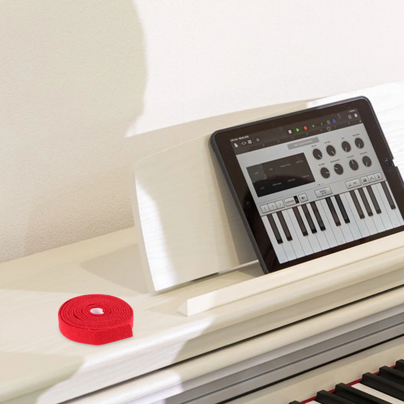 Piano mudo almofada de feltro acessórios de isolamento acústico redução de ruído som mais claro experiência de jogo confortável piano vertical