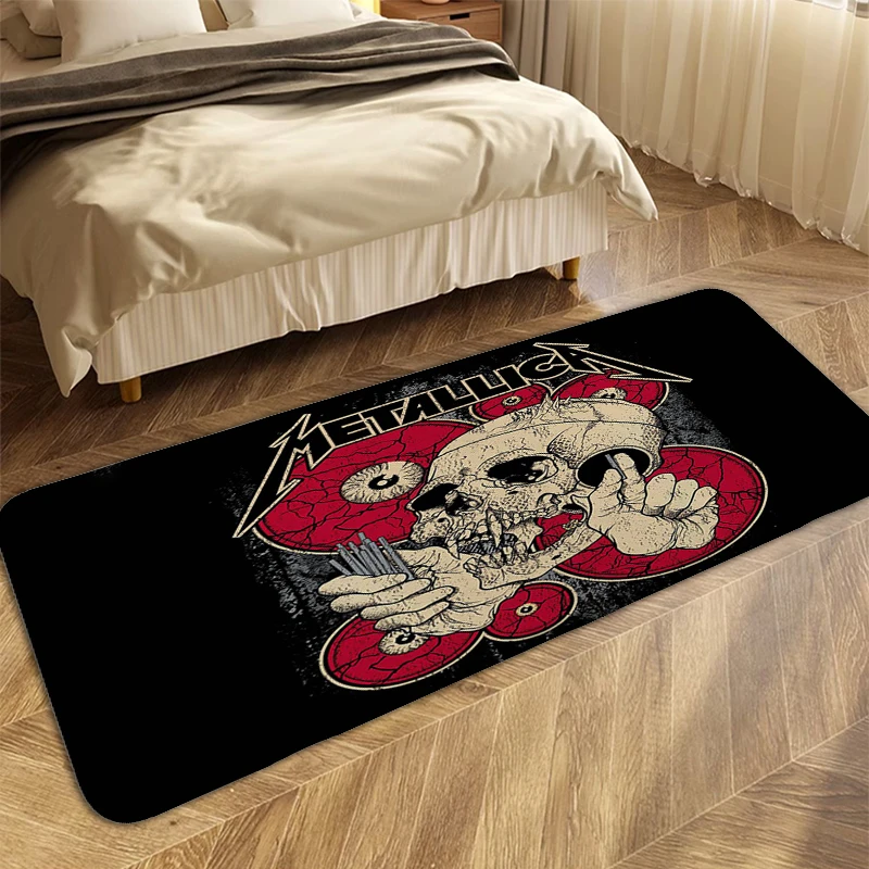 Carpet for Home C-Metallicas Entrance Doormat Mat for Hallway Custom Aesthetic Room Floor Carpet Kitchen Treadmill Rugs Bathmat