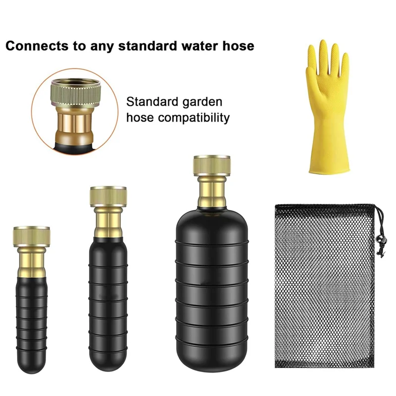 

FYBL-Сливные пузыри Сливный пузырь для чистки раковины в ванной комнате, душевых, стоков для бассейна, кухонной раковины и основных сливов