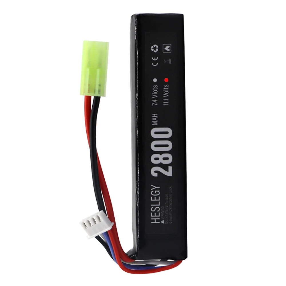 Upgrade 11.1V 2800mah 452096 bateria Lipo do pistoletu na wodę Airsoft akcesoria do zabawek 11.1V 3S 2000mAh 30C pistolet na baterie Airsoft części