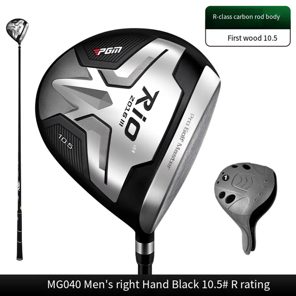 PGM Men Golf Clubs,Titanium Alloy Club Head High Rebound Male Drivers,Light Weight Low Center of Gravity Golf Accessories MG040