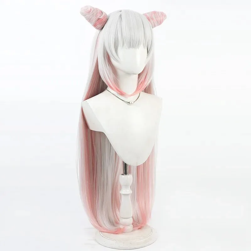 

2025 aaa Anime Virtual YouTuber Patra Cosplay Long Gradient Hair Halloween Christmas Role Play Wig+ Free Cap