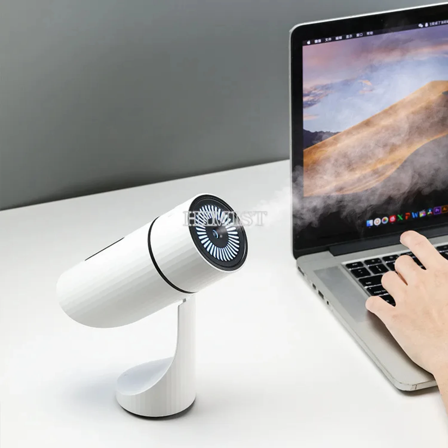 260ml Wireless Ultrasonic Air Humidifier USB Cool Water Aromatherapy Essential Oil Diffuser with LED Lamp Mini Portable Diffusor