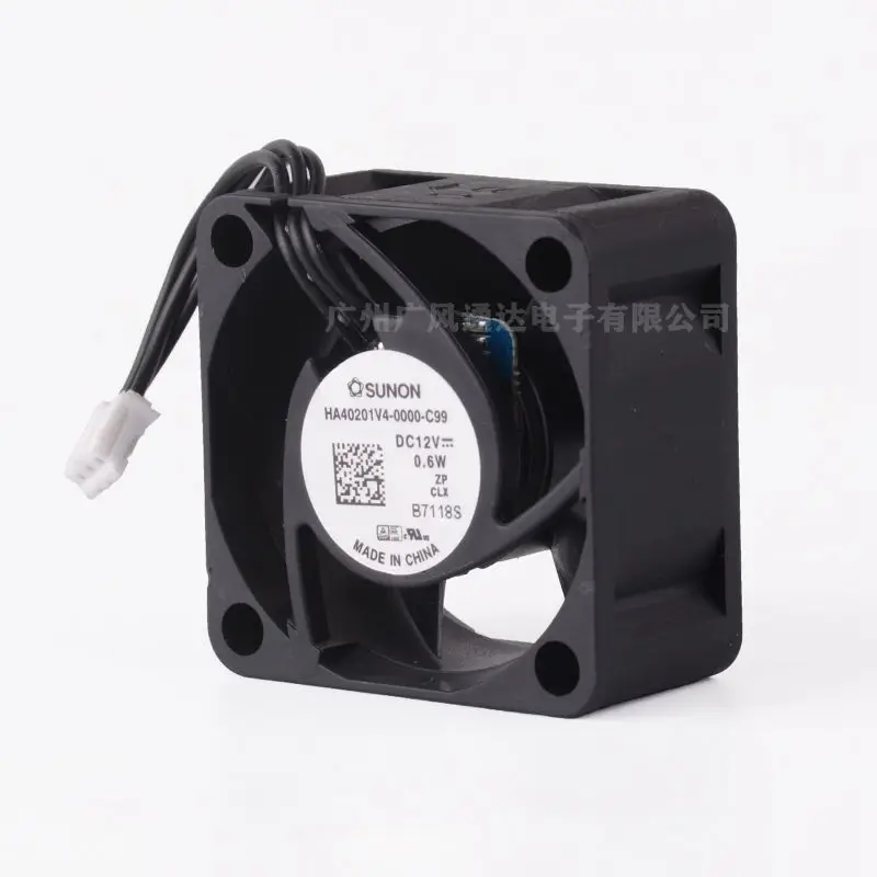 HA40201V4-0000-C99 4cm 40mm fan 40x40x20mm 4020 DC12V 0.6W server power mute magnetic levitation fan