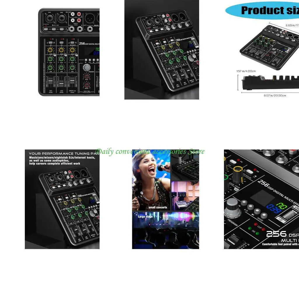 97QB مرنة نظام خلط محمول مرن في ميناء المراقبة للعروض الحية ومرحلة غرفة المؤتمرات