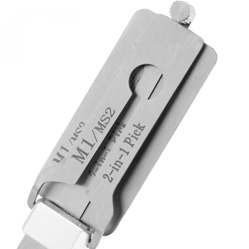 Lockpick Tool 2 in 1 M1 MS2 AM5 for Door Measuring Master Key Locksmith Tools Civil Lock Opener Hand Professional Locksmith Hand