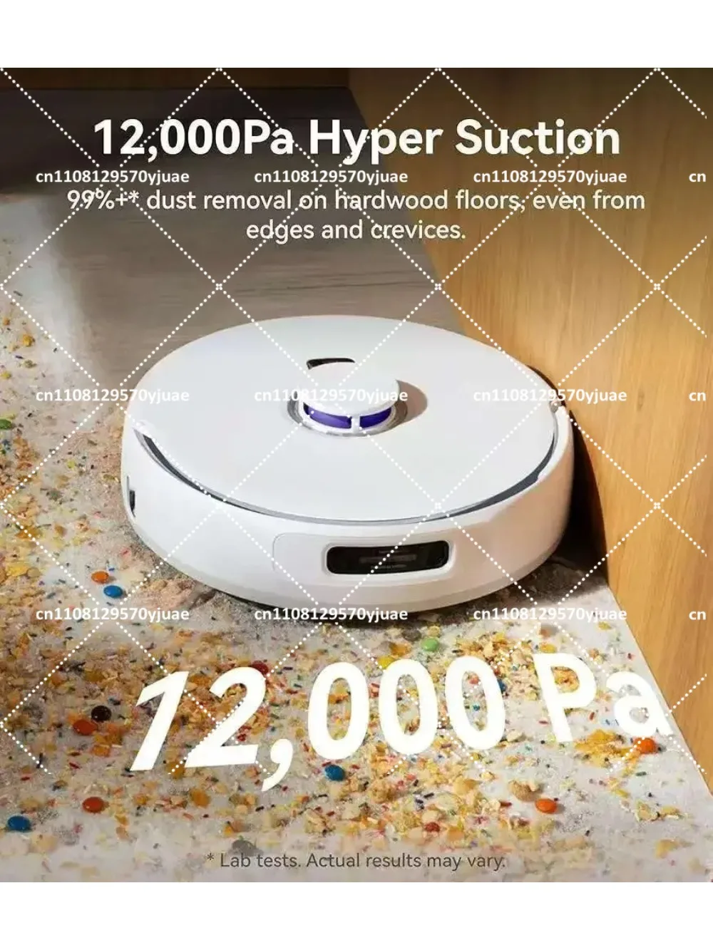 Wireless Robotic Vacuum Cleaner with Smart Sweeping, Self-Charging, Quiet Operation for Hard Floors and Carpets