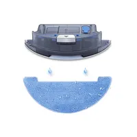 Vacuum Cleaner Water Tank Box Mop Clothes for Ilife V8s,V80,V8c,V8 Pro,V8s Pro,V8e,V8e,V8 Plus Robot Vacuum Cleaner Water Tank