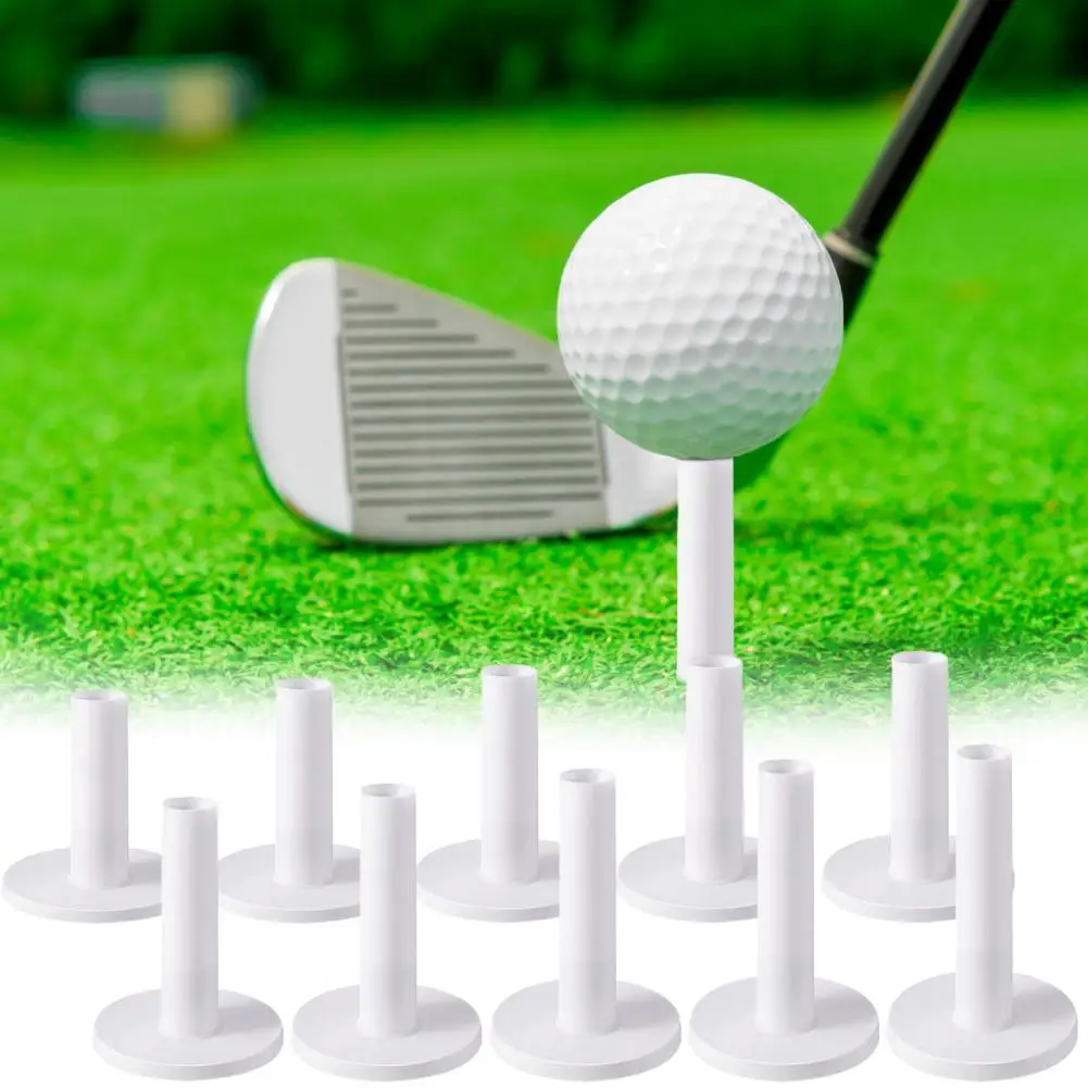 Rubber Golf Tees with Stable Base Anti-aging Stable Golf Balls Holder Portable Outdoor Golf Practice Tool Golfs Accessories