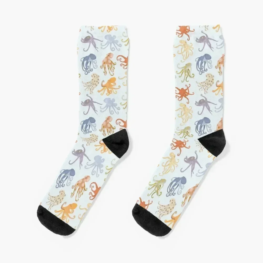 

Octopuses Socks Hiking boots short kawaii compression Girl'S Socks Men's