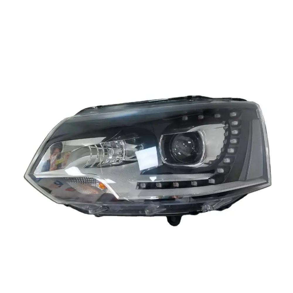 For Transporter Caravelle Multivan T5 Headlamp 2012-2015 Front Lamp with 6000k Color Temperature