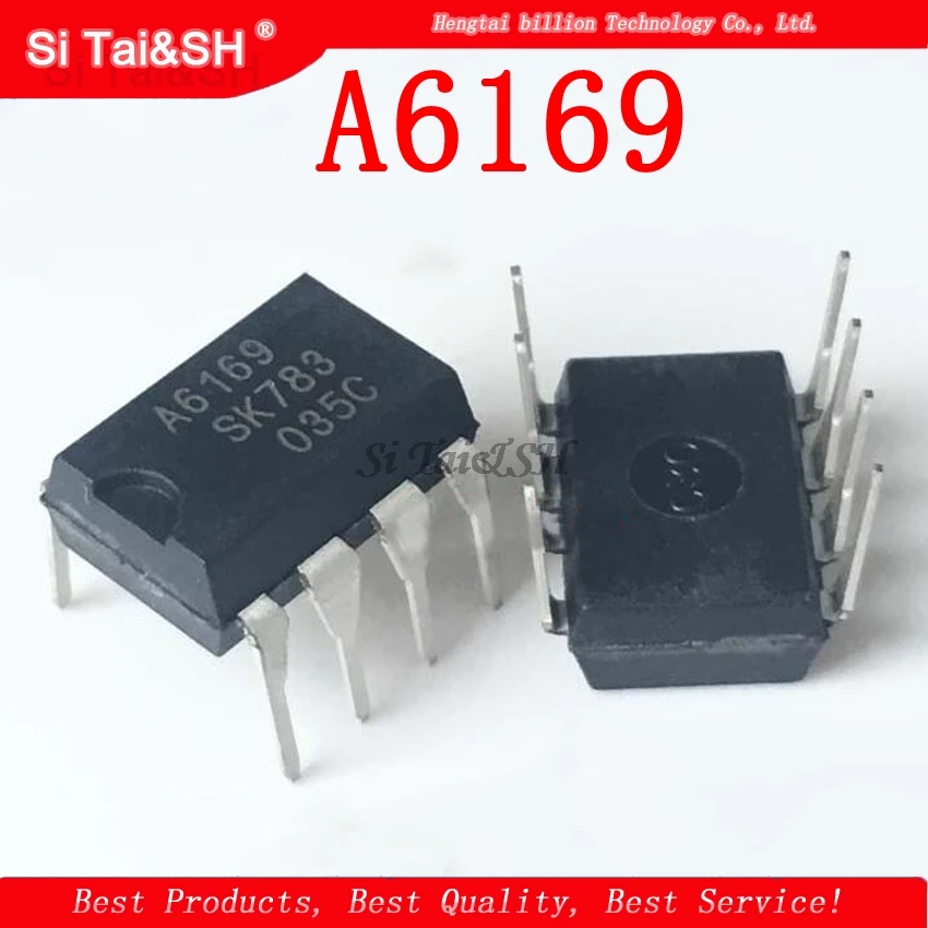 5PCS  A6169 STR-A6169  DIP-8 LCD power chip IC integration