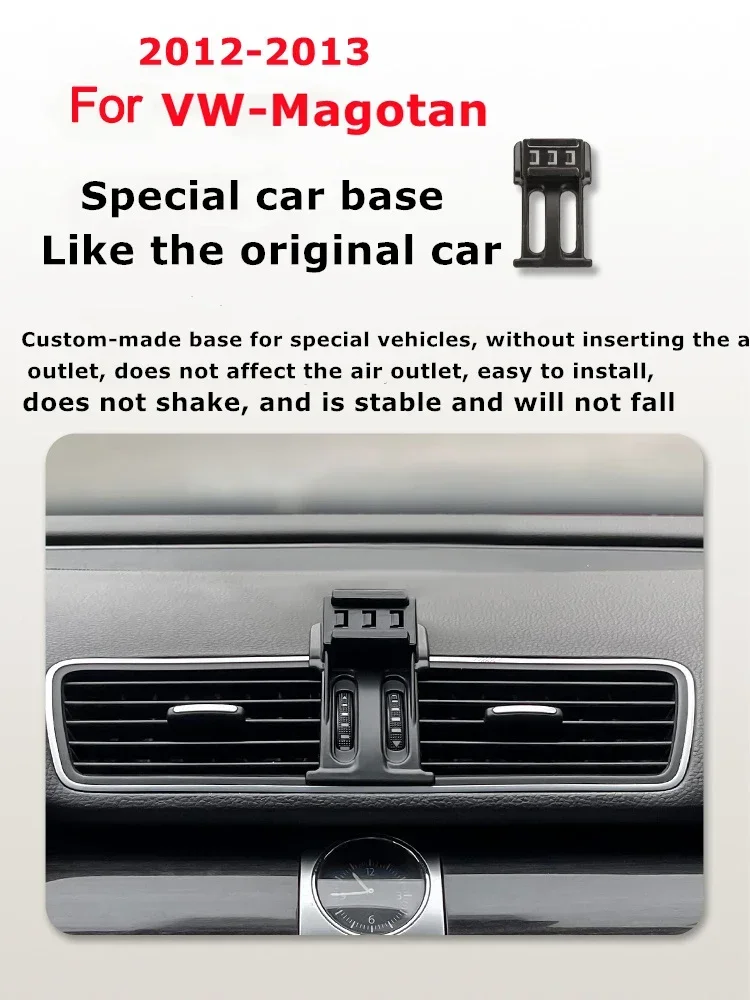 

2012-2013 For Volkswagen Magotan Mobile Phone Holder Wireless Charger Car Mount Navigation Bracket GPS Support