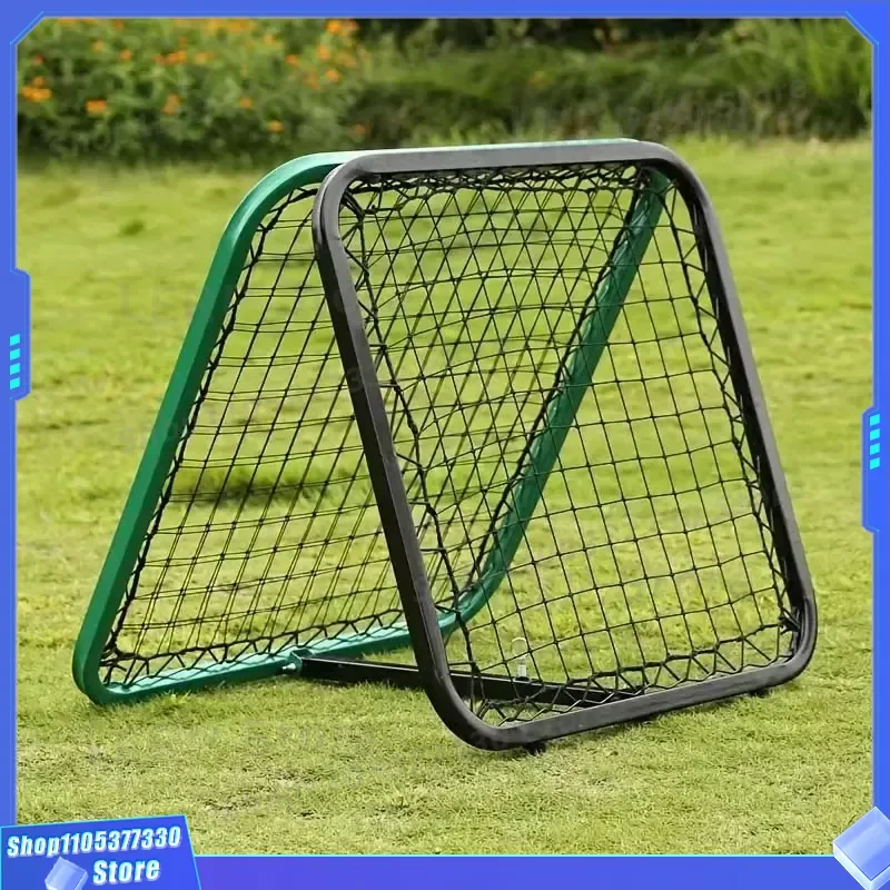 Portable Foldable Steel Frame Football Rebounder 4x5 Feet Durable PE Mesh Soccer Training Net Custom Logo Color Factory