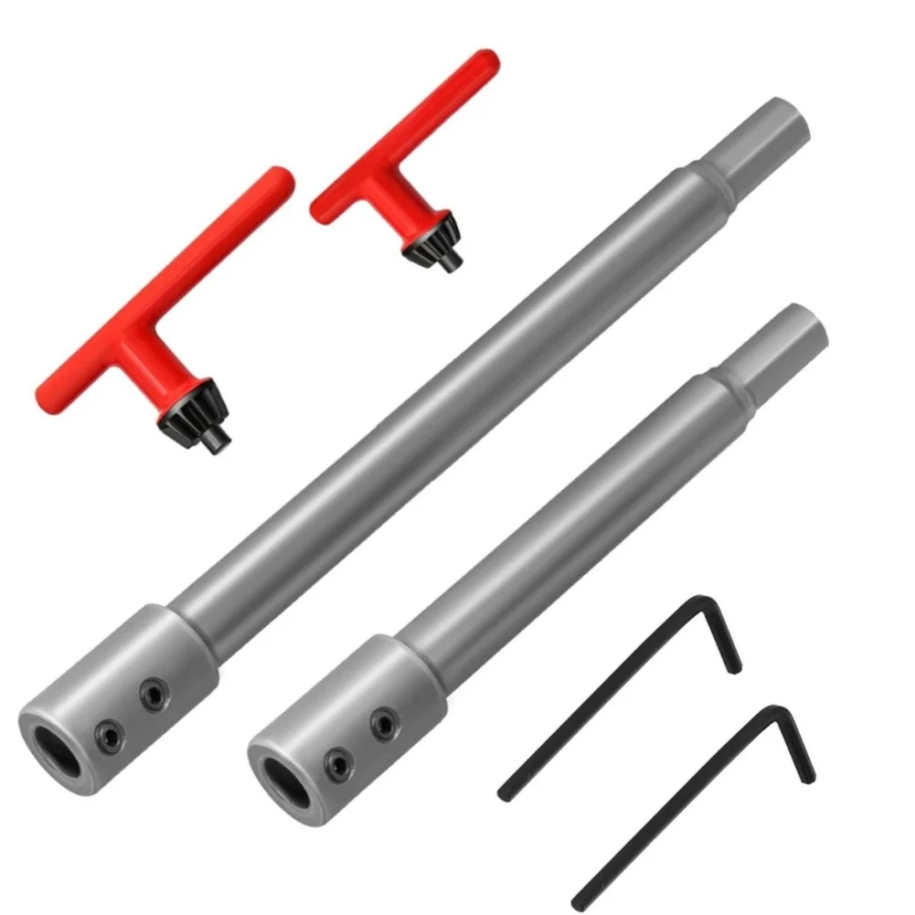 

7Inch 10Inch Drill Bit Extension Rod For 3/8Inch Drill Bits With Chuck Press Wrench Extension Bars Driver Adapter Electric Drill