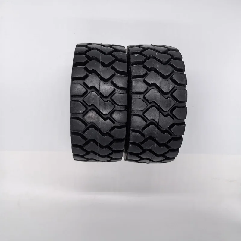 JDM-82 Forklift Engineering Vehicle Tire 137mml Loader Model For Lesu Tamiya KABOLITE