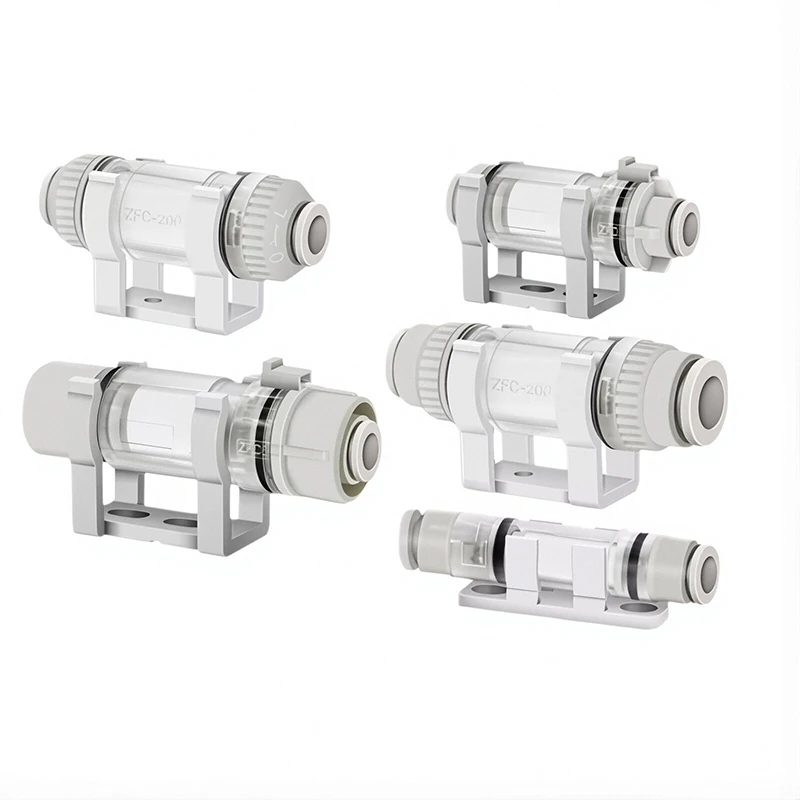 1/5Pcs New Model AFR Type Pipe Type Vacuum Filter ZFC100-04B ZFC200-06B ZFC200-08B ZFC54-B Detachable Fiber Filter Cartridge ZFC