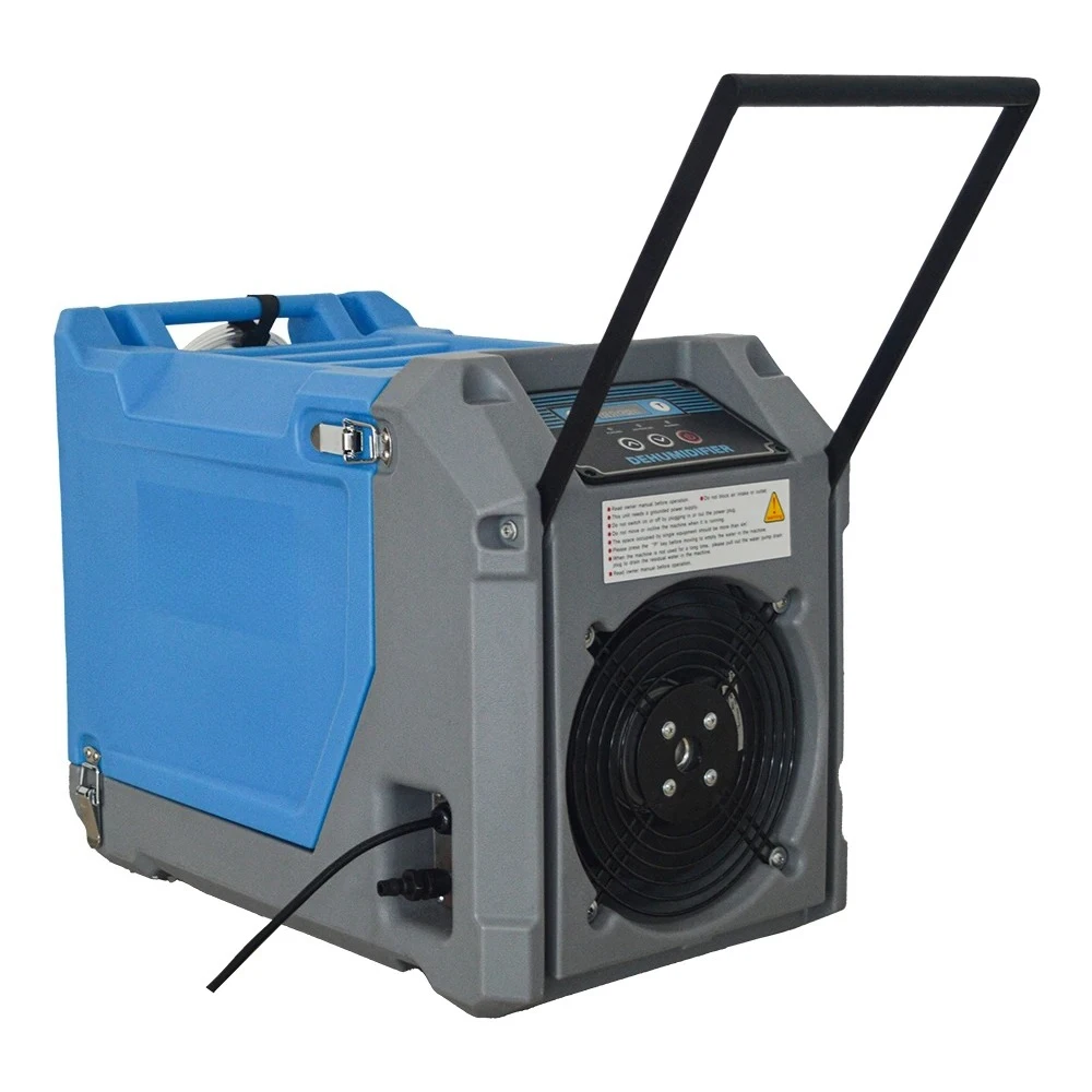 90pints Compact Commercial Dehumidifier Portable Industrial Dehumidifier with Pump for  Crawl Space Water Damage Restoration