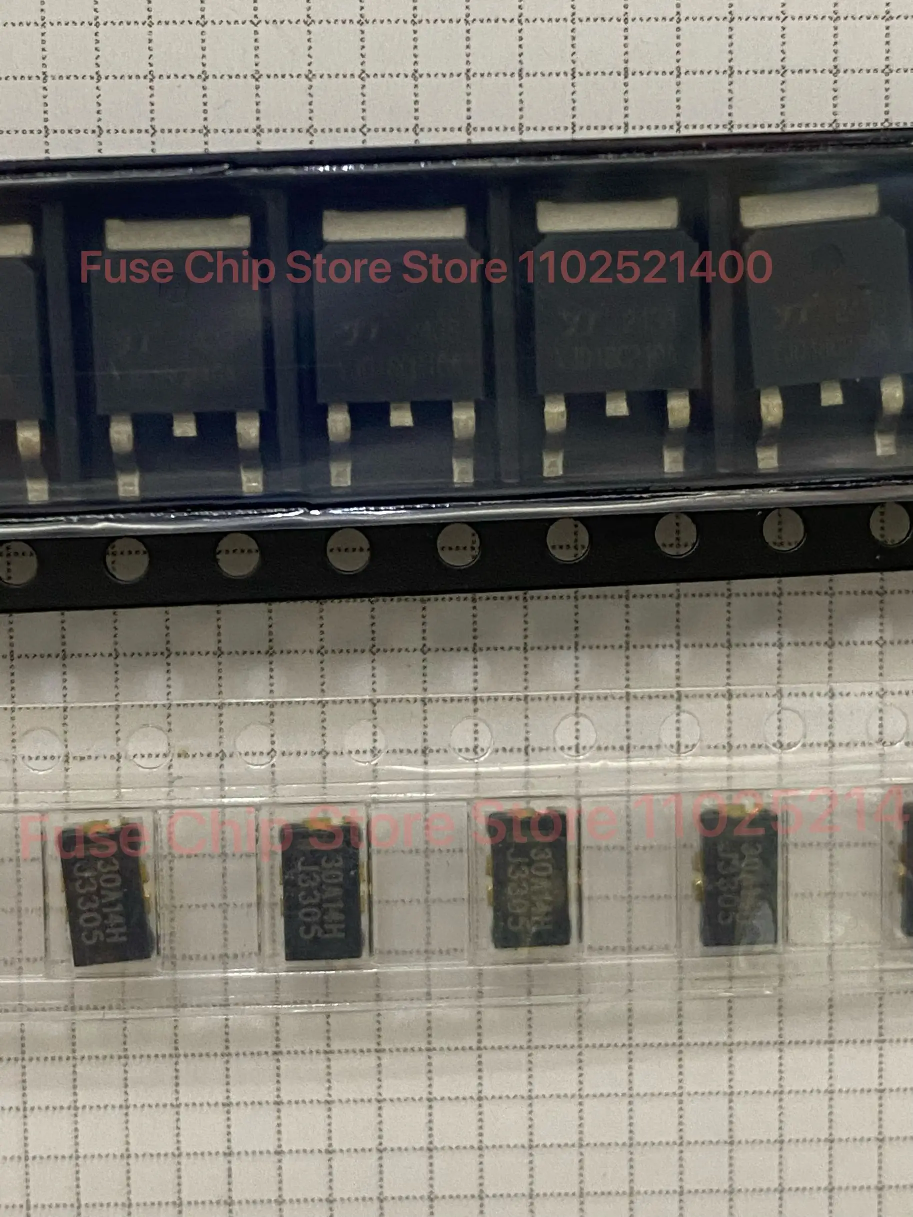 10+10/LOT P channel FET + fuse WPF30A14H 30A14H 30A 62V 14cells +YJD18GP10A TO-252 Voltage :100V Current :18A