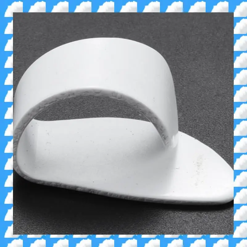 ONGE 16 قطعة إصبع الإبهام الغيتار اختيار السيلولويد الوسيط Thumbpick لسمك الغيتار الكهربائي الصوتي