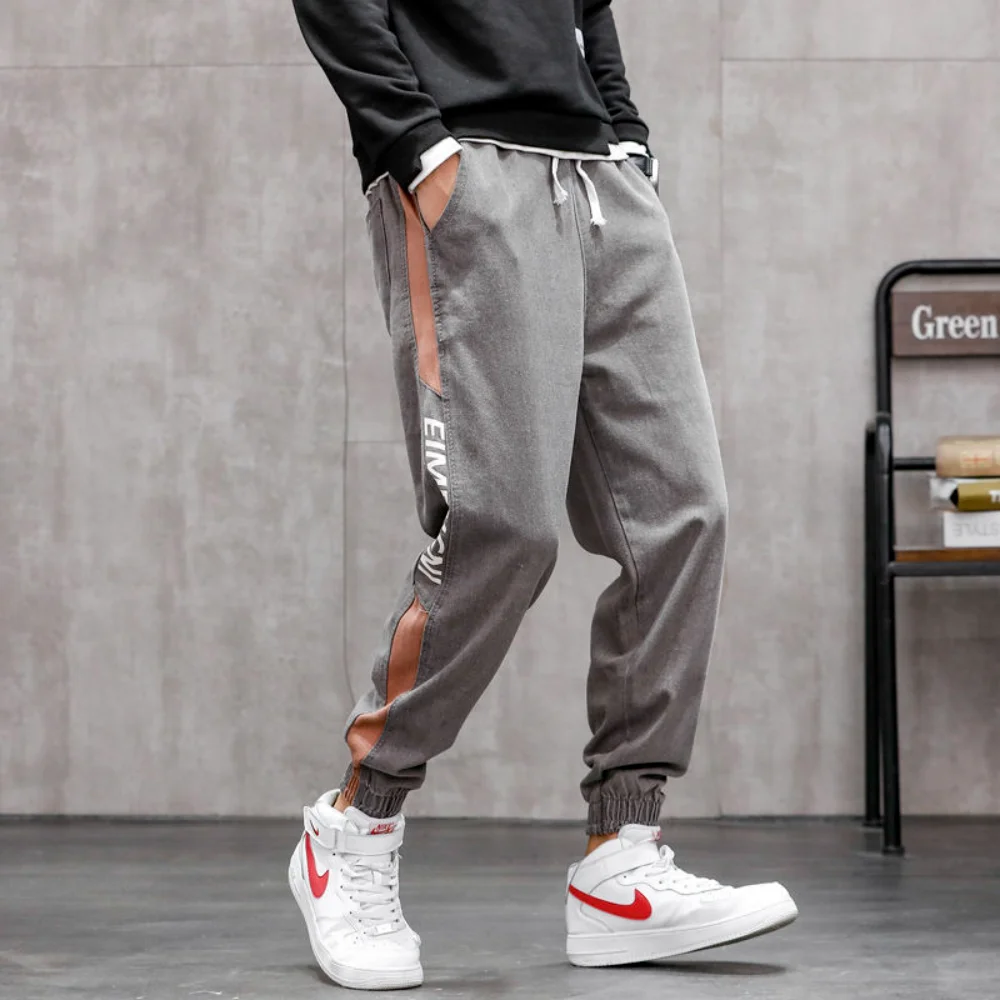 Autumn New Korean Loose Wide Leg Straight Leg Trousers Student Fashion Casual Long Pants Men's Jeans pantalones hombre y2k jeans
