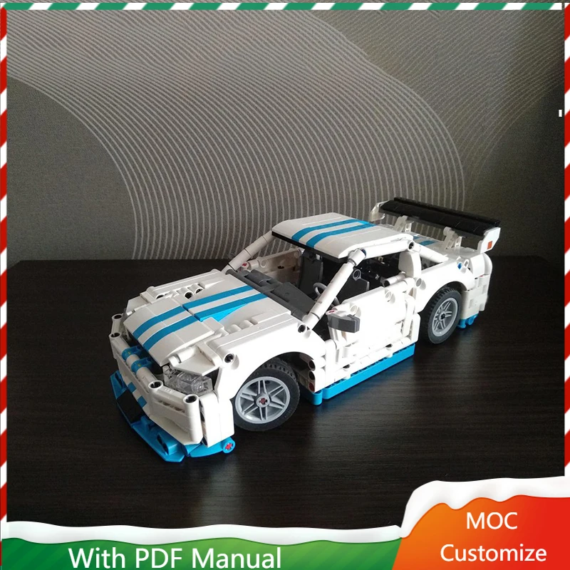 

1205 PCS Moc Cool Technology Racing Supercar Model Building Blocks Speed Vehicle Bricks Toys Children Adults DIY Assembly Gifts